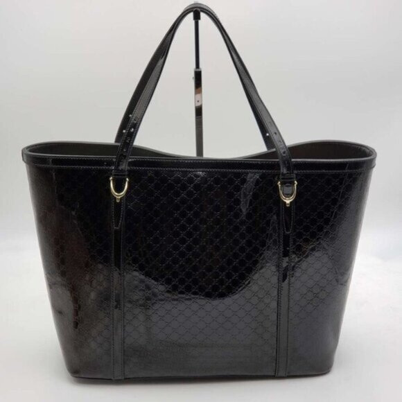 Gucci Patent Leather Tote Bag 455-061224 - Picture 2 of 16